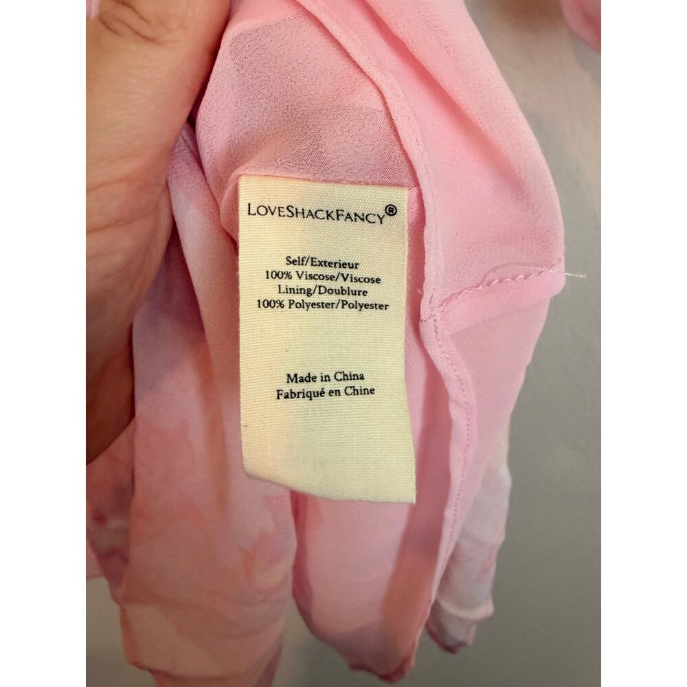 LoveShackFancy Girls Mini Popover Dress - Picture 4 of 5